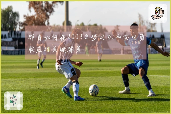 邓肯如何在2003年梦之队冲突中勇敢应对关键球员